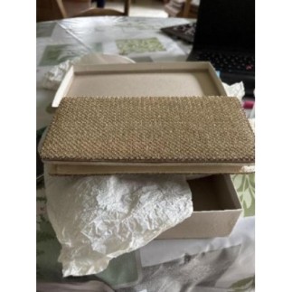 Pochette CAPION dorée 