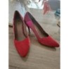 escarpins rouge rose la redoute édition  37 MC