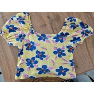 haut zara 8 ans fleuri...