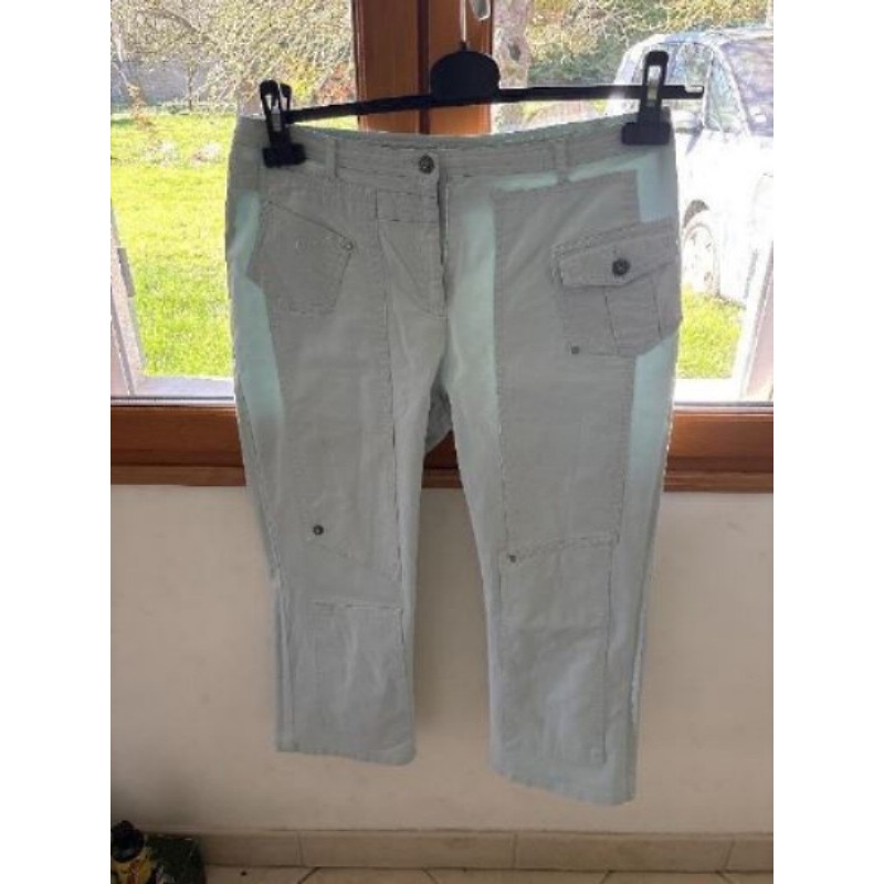 Corsaire en coton bleu clair T42