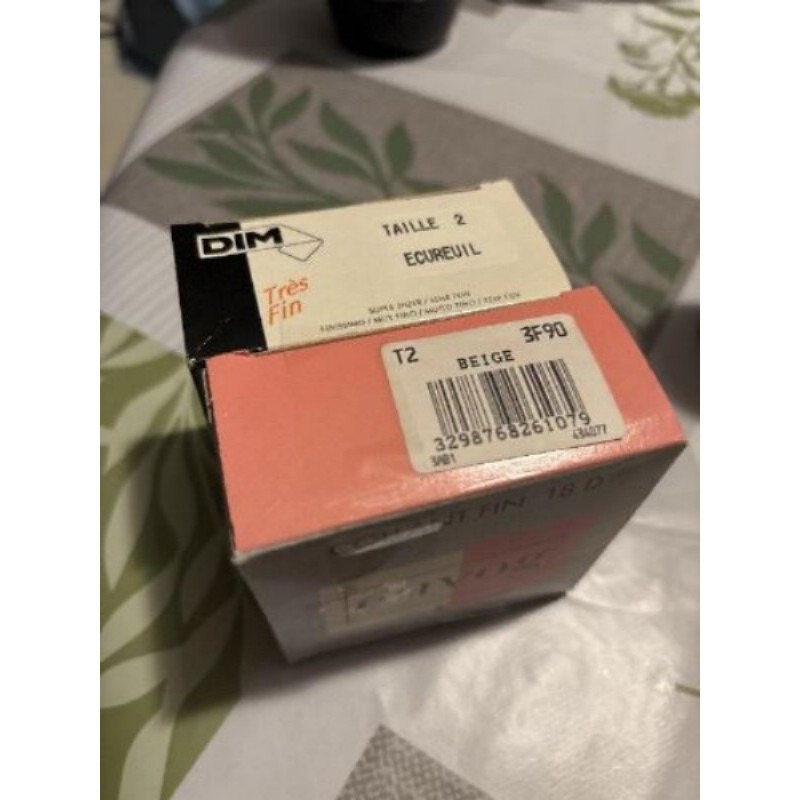 Lot de 2 collants fins T2