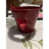 Cache pot cœur rouge