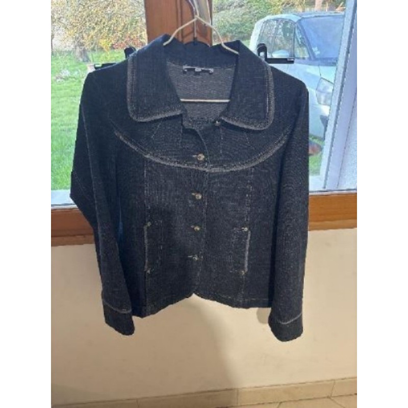 Veste jean manches longues Armand Thierry neuve T40