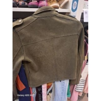 Veste velours verte outerwear M