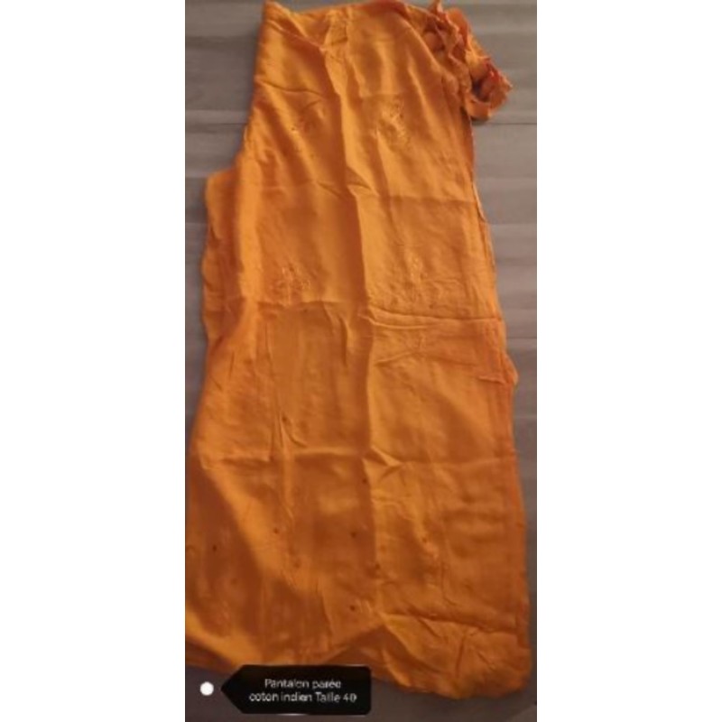 Pantalon paréo coton indien Taille 40