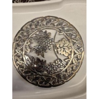 Dessous de plat argenté 
