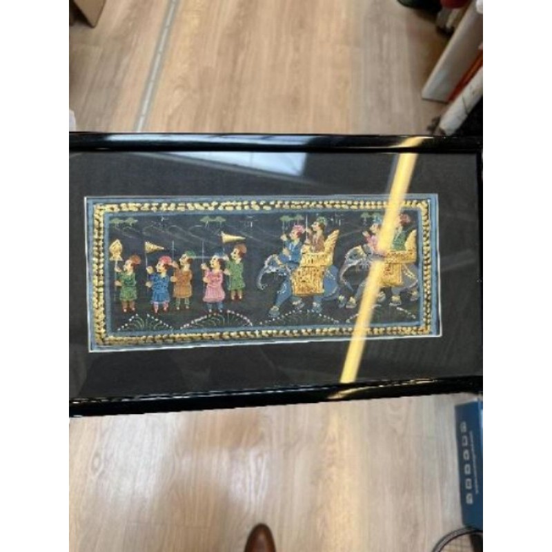 Cadre mignatures indienne