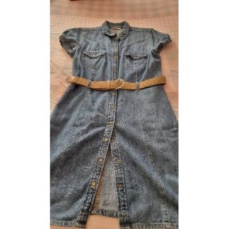 Robe jean  T 40 camaïeu 