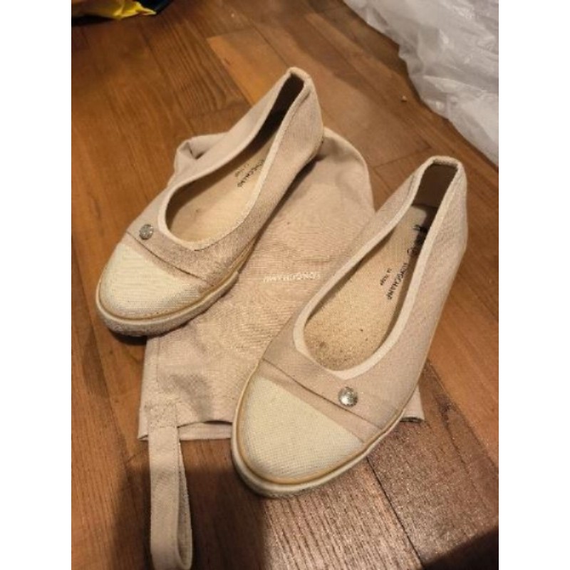 Ballerine en toile Longchamp T39