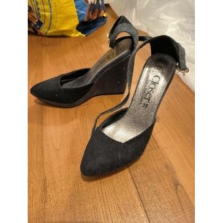 Escarpin talon compensé...