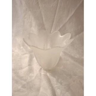 VASE FLEURS BLANC