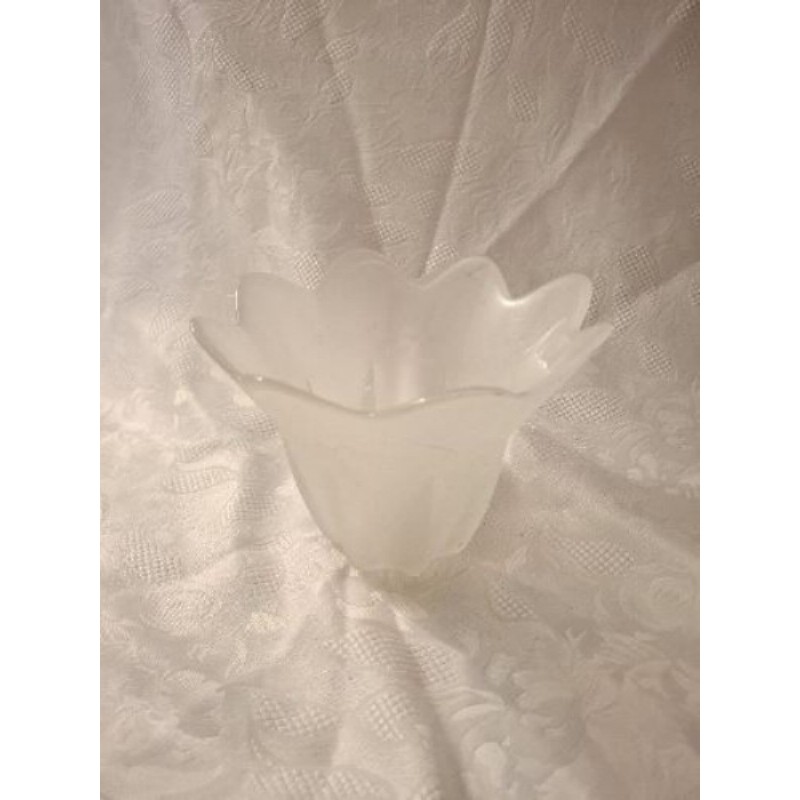 VASE FLEURS BLANC