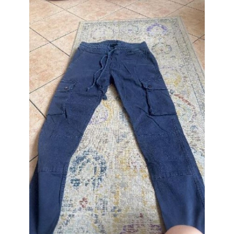 cargo bleu marine sweet pants taille xs  