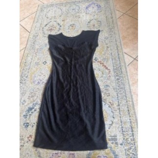 mini robe noire taille xs-s