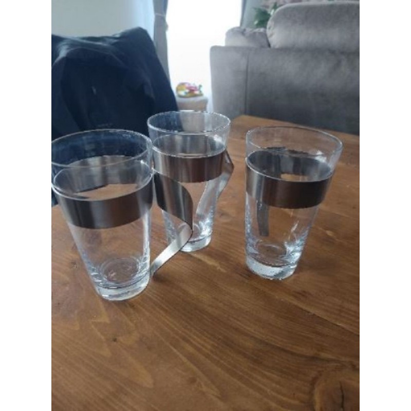 VR tasse en verre lot de 3