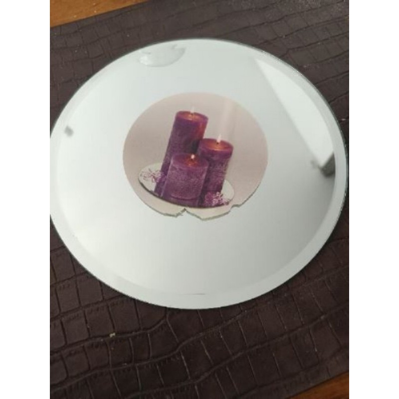 VR PORTE BOUGIE MIROIRS 2 EUROS 