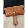 Sac pochette camel