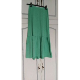 Jupe longue verte Taille M