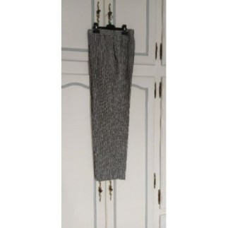 Pantalon homme gris rayé...