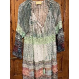 Tunique verte taille 38-49