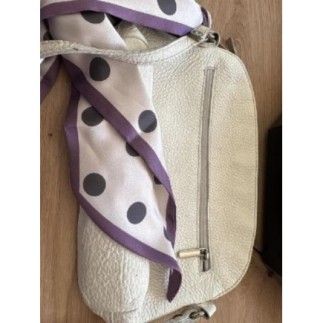 Petit sac sac blanc foulard 