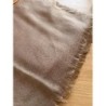 Écharpe beige douce 