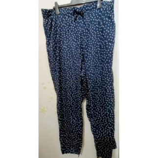 Pantalon été bleu (motif...