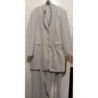 Tailleur gris clair (veste manche longue 3/4 et pantalon) Your 6th Sense - Taille 44