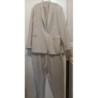 Tailleur beige (veste et pantalon) - Taille 48/50