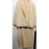Tailleur jaune ( veste manche longue et jupe) CA - taille 46/48