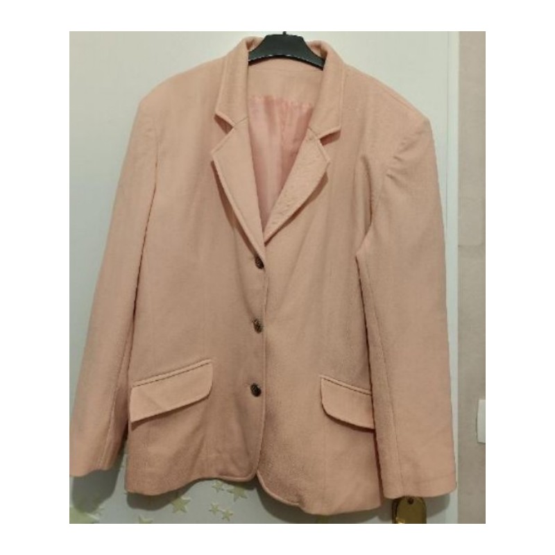 Veste Tailleur été saumon (manche longue) - Taille 48