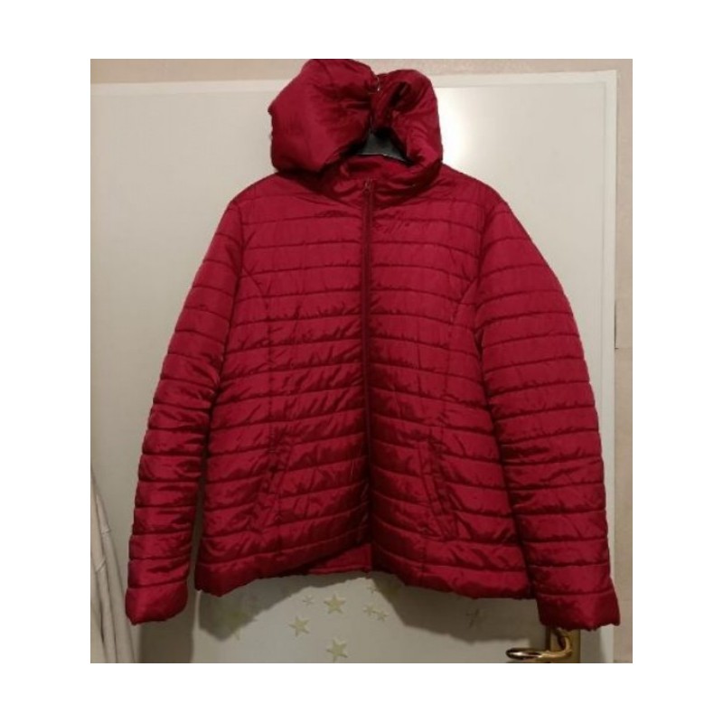 Veste doudou coup vent fuchsia - Taille 46/48