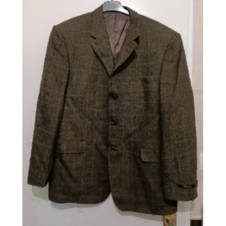 Veste en tweed écossaise...