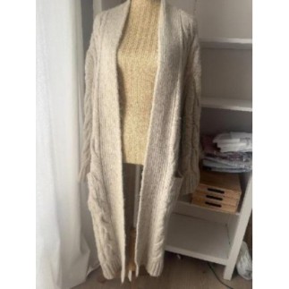 Gilet grosse maille Zara...