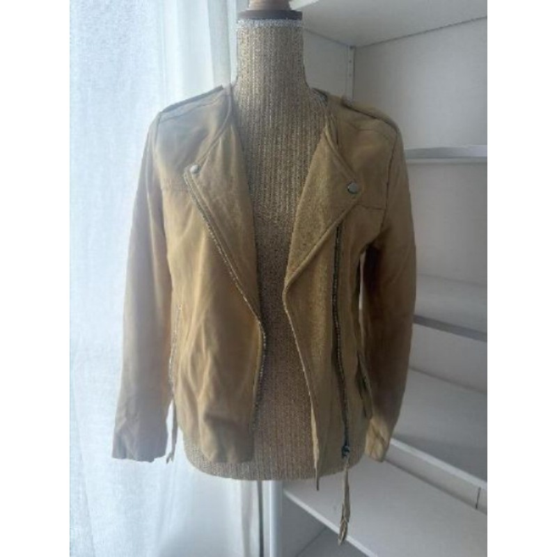 Perfecto cuir véritable Mango taille M