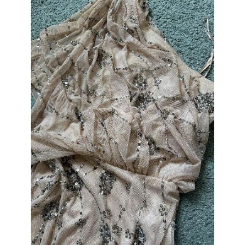 Robe de soirée sequins Mango taille S