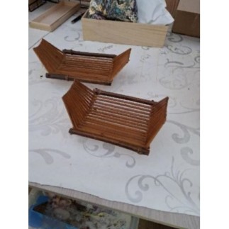 Corbeille en bambou 1960