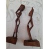 Couple de statuettes africaine