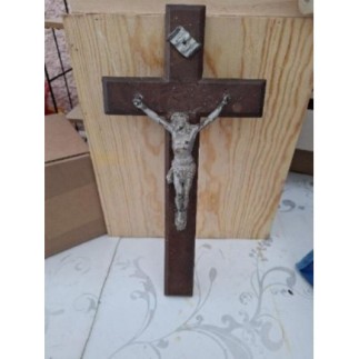 Gd crucifix en bois