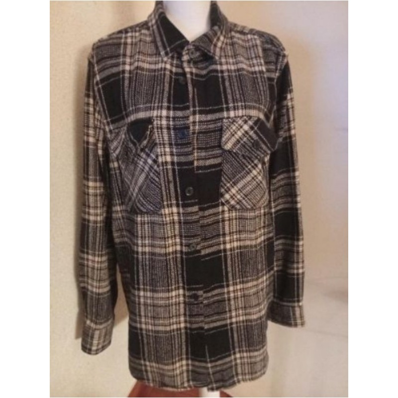 Veste bucheron homme noir et beige taille L de chez Primark 