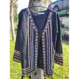 Veste MISSKOO taille L noir 