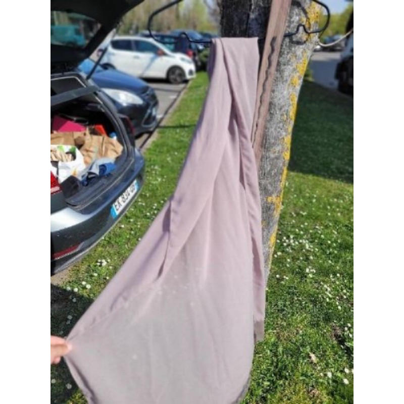 ABAYA DUBAI neuve rose poudre 4 pièces T60 