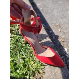 Escarpin rouge NEWLOOK T38