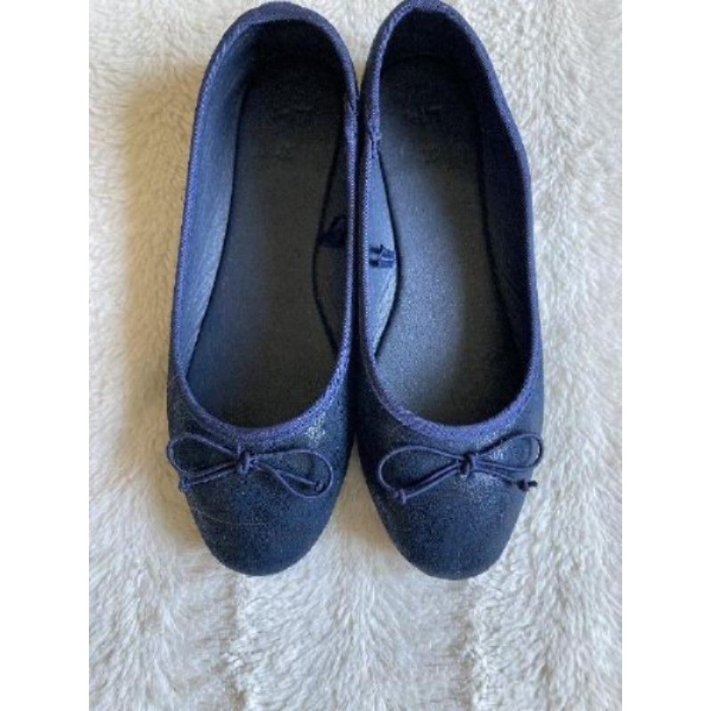 Ballerines bleu 