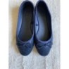Ballerines bleu 