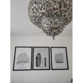 Lot de 3 toiles en 60 x 80cm 