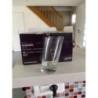 lot de 6 verres neufs hauts, forme en biais 