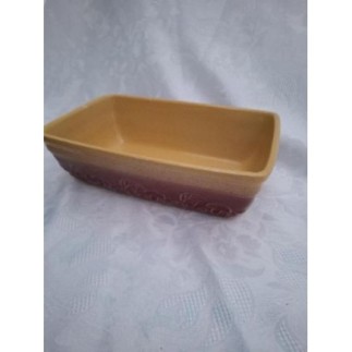 TERRINE ROUGE RECTANGULAIRE