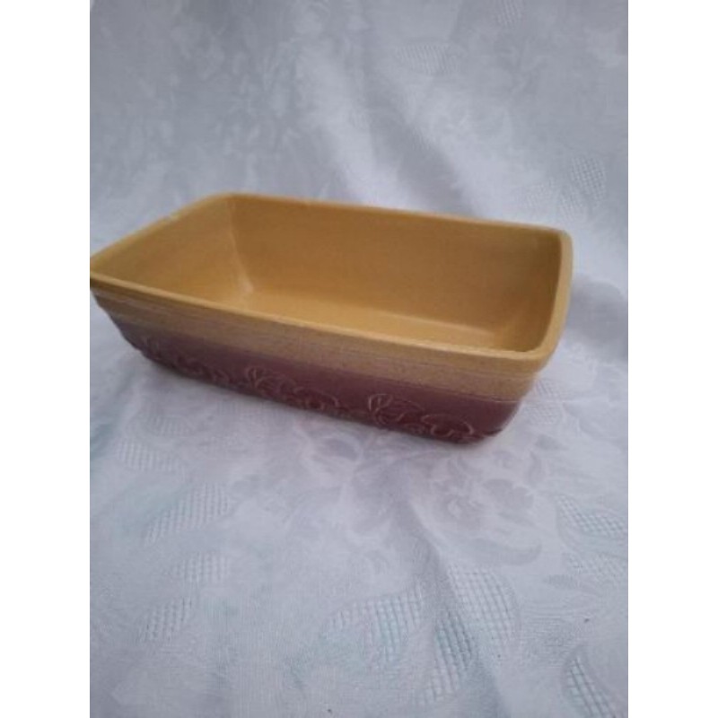 TERRINE ROUGE RECTANGULAIRE