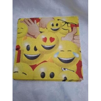 SERVIETTES SMILEY 10